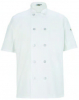 Mesh Back Chef Coat-12-Cloth Buttons - Unisex