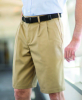 Men's Utility Chino Pleated Front Short