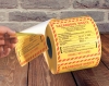 Outdoor Durable Roll Labels