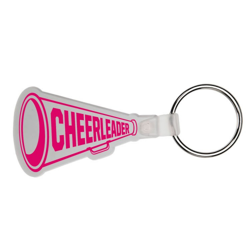 Soft Plastic Key Chain - Megaphone