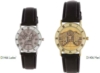 Lady's Columbia Medallion Watch w/ Gold Tone Alloy Case