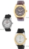 ABelle Promotional Time Maverick Men's Gold Watch w/ Rubber Strap