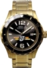 Selco Geneve Canvas Men's Gold Watch