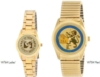 Men's Prestige Gold Custom Medallion Watch