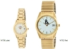 Women's Prestige Gold Watch w/ White Dial