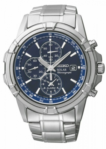 Men's Solar Alarm Chronograph