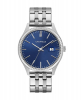 Caravelle Men's Bracelet Dress Watch Blue Dial with Date Marker