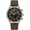 Bulova Men's A-15 Pilot Watch with Brown Leather Strap