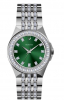 Bulova Men's Crystal Stainless Steel Bracelet Watch