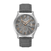 Bulova Men's Classic Wilton Automatic Watch with Grey Leather Strap