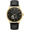 Bulova Men's American Clipper Automatic Watch with Black Strap
