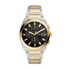 Fossil Everett Chronograph Two-Tone Stainless Steel Watch