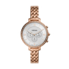 Fossil Smartwatch HR Monroe Rose Gold-Tone Stainless Steel