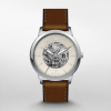 Fossil Neutra Automatic Brown Leather Watch