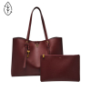 Fossil Kier Cactus Leather Tote