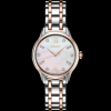 Ladies Diamond Two-tone Mother of Pearl Dial
