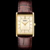 Mens Essential Rectangle Champagne Dial