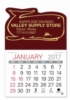 Whale Shape Value Stick Adhesive Calendar