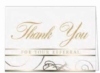 White Thank You Referral Everyday Note Card (3 1/2