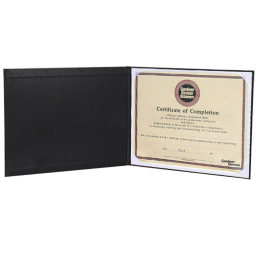 Deluxe Padded Certificate Folder for 8.5