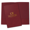 Legal Sized Pocket Folder Foil Stamped - Classic Papers