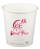 4oz. Eco-Friendly Compostable Paper Cup - OFFSET PRINTING