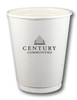 12 oz. Double-Wall, Insulated Paper Cups - Quick-Ship