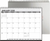 President Monthly Planner - Alloy Front / Chip Back