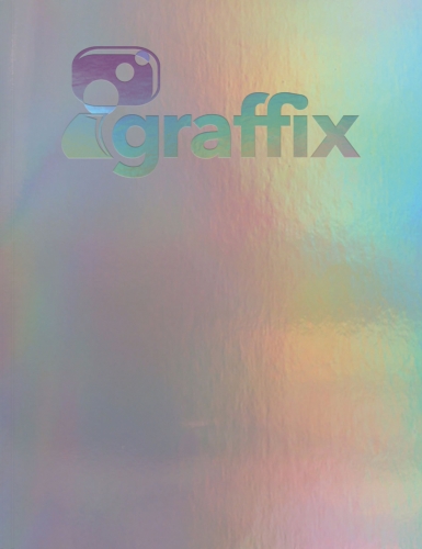 Holographic Rainbow Flex Large NoteBook - 8.5