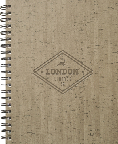 Cork Large NoteBook  8.5