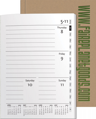 PerfectPlanners™ - Large Prestige Flex Weekly