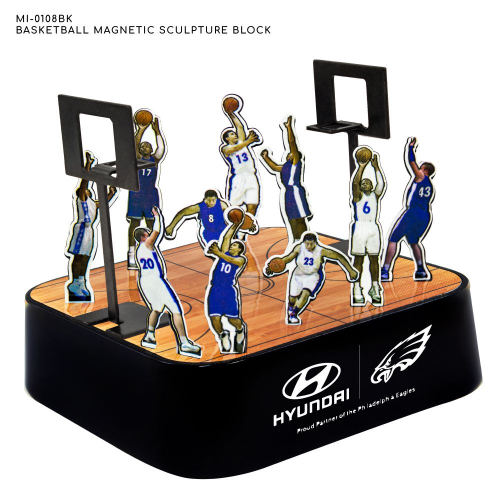 Basketball Magnetic Sculpture Block