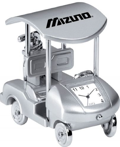 Metal Golf Cart Clock