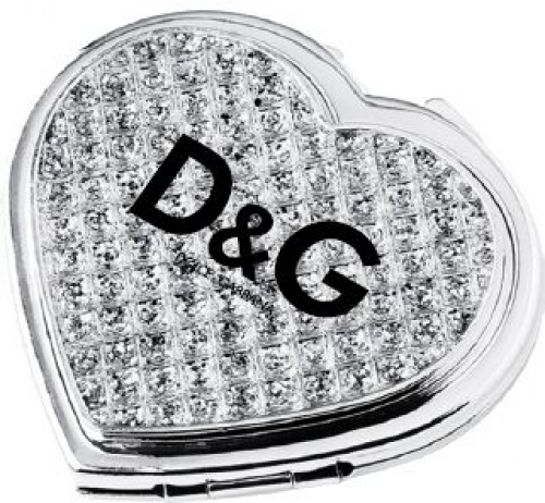 Jewelry Heart Compact Mirror