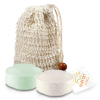 Loofah Bag with 2 Shower Steamers