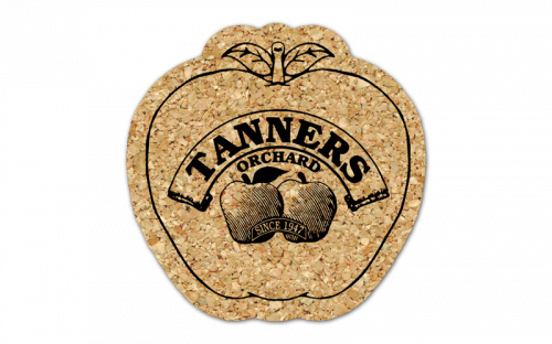 Apple Cork Coaster 4AP