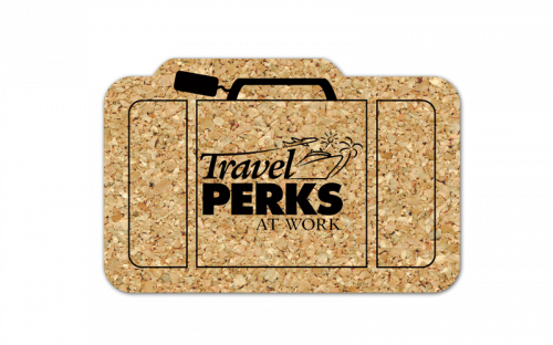 Luggage Cork Coaster