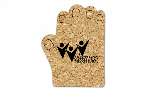 Hand Cork Coaster 6HN