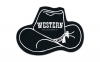 Cowboy Hat Flat Tire Coaster