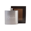 Bevvy 6 oz. Stainless Steel Flask in a Black Gift Box
