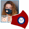 Anti-Microbial Woven Fabric Face Mask-Adult