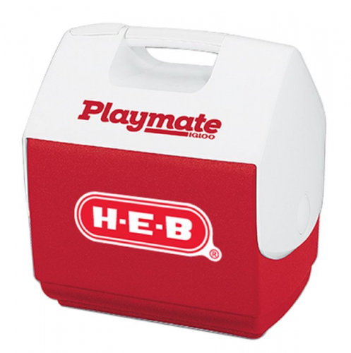 Igloo Playmate Pal Heat Transfer on Lid (Red Star)