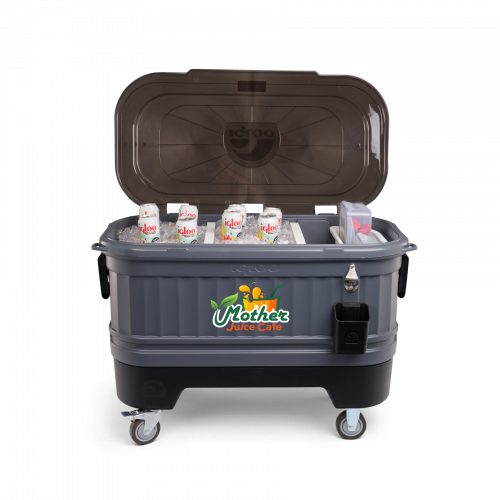 IGLOO PARTY BAR 125 QUART COOLER (Carbonite)