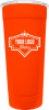 FRIO 24-7 Tumbler Powder Coated with Laser Etched Logo (Neon Orange)