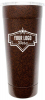 FRIO 24-7 Tumbler Powder Coated with Laser Etched Logo (Rusty Brown)