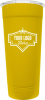 FRIO 24-7 Tumbler Powder Coated with Laser Etched Logo (Yellow)