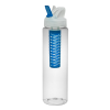 PET Clear 32 oz. Bottle w/ Freedom Lid & Clear Infuser Basket and Blue Spout