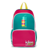 Igloo Retro Backpack Cooler Bag (Dk Jade, Magenta, Livewire Yellow)