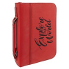 Leatherette Book/Bible Cover with Handle and Zipper