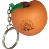 Peach Stress Reliever Key Chain